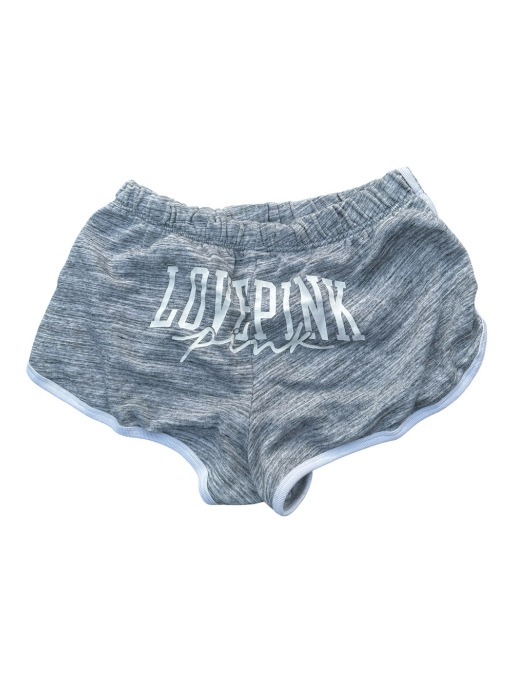 PINK Victoria's Secret Womens Grey Classic Varsity Shorts